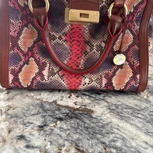 Like new Brahmin handbag/satchel